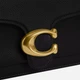 Сумка багет женская из натуральной кожи средняя Coach Tabby Shoulder Bag 26 BG-COA-52 Черная (193971591568) - изображение 8