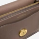 Сумка багет женская из натуральной кожи средняя Coach Tabby Shoulder Bag 26 BG-COA-53 Коричневая (193971593562) - изображение 7
