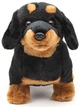 Игрушка мягконабивная Uni-Toys J20144R Собачка Черный/Коричневый - изображение 2