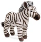 Игрушка мягконабивная Uni-Toys J49134 Зебра Коричневый/Белый - изображение 1