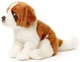 Игрушка мягконабивная Uni-Toys B21724R Собачка Белый/Коричневый - изображение 3