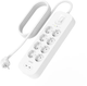 Мережевий фільтр Belkin Power Surge 8-port + 2 x USB-C 900J 2 м White (SRB004CA2M) - зображення 2