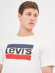 Koszulka męska bawełniana Levi's Sportswear Logo Graphic 39636-0000 M Biała (5400537534354) - obraz 4