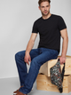 Zestaw koszulek męskich bawełniany 2 szt Levi's Slim Crewneck 79541-0001 S Czarny (5400816578291) - obraz 4