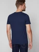 Zestaw koszulek męskich 2 szt Levi's Slim Crewneck 79541-0002 S Biały/Ciemnogranatowy (5400816578192) - obraz 4