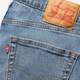Джинси Slim Fit чоловічі Levi's 511 Slim 04511-5849 36-32 Блакитні (5401157092156) - зображення 6