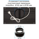 Витяжка ELEYUS URBAN 700 LED 52 BL - изображение 2