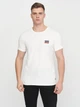 Набор футболок хлопковых длинных мужских Levi's Crewneck Graphic 79681-0000 L 2 шт Белый/Черный (5400816572145) - изображение 2