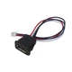Гніздо USB A врізне 4pin PH2.0 100mm - изображение 1