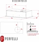 Вытяжка PERFELLI BI 5252 WH 700 LED - изображение 12