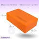 Блок для йоги EasyFit EF-1818-OR Оранжевый (56000907) - изображение 7