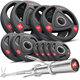 Набор олимпийский Hop-Sport PRO 55кг с грифом 165см - изображение 2