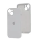 Чохол Fiji Silicone Case Full Camera для Apple iPhone 15 бампер накладка із захистом камери Light Grey - зображення 1