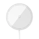 Беспроводное зарядное устройство Baseus Simple Mini 3 15W Silver with MagSafe (CCJJ040012) - изображение 1