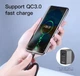Кабель для швидкого заряджання 60W Baseus Cafule PD2.0 flash charging CATKLF-IG1 USB Type-C-Type-C (20V 3A)1M Grey Black - зображення 10