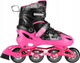 Rolki Nils Extreme Roxy NA18137A 39-42 L Różowe (5907695557145) - obraz 3