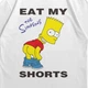 Футболка с принтом Симпсоны Eat My Shorts 2XL Белый Ф Мульт041-Б 2XL - изображение 2