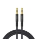 Кабель JOYROOM SY-10A1 AUX car stereo audio cable, 1M, black - изображение 1