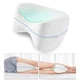 Подушка ортопедическая Contour Leg Pillow для коленей и ног с эффектом памяти 23х23х14.5 см Белый - изображение 5