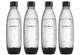 Набір 4 шт. Пляшка для газування води Sodastream Fuse 1 л для карбонізатора сифона сатуратора SodaStream - зображення 1