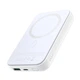 УМБ, Повербанк Power Bank JoyRoom JR-W020 magnetic 10000 mAh 20W magsafe, Павербанк білий - зображення 1