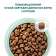 Оптіміл сухий корм для котів Optimeal Adult Cat Chicken з куркою - 4 кг - изображение 2