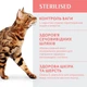 Оптіміл сухий корм для стерилізованих кішок та кастрованих котів Optimeal Adult Cat Sterilised Beef & Sorghum з яловичиною та сорго - 10 кг - изображение 3