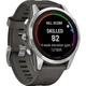 Смарт-годинник Garmin Fenix 7S Pro Solar Silver w. Graphite Band (010-02776-00/01) - зображення 4