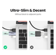 Звуковая карта Ugreen USB - 3.5мм minijack с поддержкой микрофона 24 біт/96 кГц TRRS Наружный Адаптер Стерео AUX 4-пиновый Серый - изображение 12