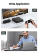Звуковая карта Ugreen USB - 3.5мм minijack с поддержкой микрофона 24 біт/96 кГц TRRS Наружный Адаптер Стерео AUX 4-пиновый Серый - изображение 15