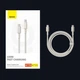 Кабель Type-C на Type-C Baseus Tungsten Gold Fast Charging Data Cable (1m, 100W, 5A, 480Mbps). Gold - изображение 12