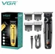 Акумуляторна машинка для стрижки волосся VGR V-904 Чорна (1010794-Black) - зображення 2