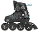 Łyżworolki Nils Extreme 2 w 1 NH11912 A 39-42 L Czarno-Niebieskie (5907695543070) - obraz 5