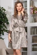 Женский халат Mia-Amore 8773 L/XL Принт - изображение 1