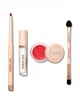 Набор для губ (карандаш+блеск+глитер) Sheglam Lip Dazzler Glitter Kit Red Carpet 1.7г + 1.1г + 0.2г - изображение 1