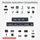 Мини ПК MeLE Quieter3C / Intel Celeron N5105 / RAM 8GB / eMMC 128GB / 2 x HDMI / LAN / Wi-Fi 6 / Bluetooth 5.2 / Windows 11 / Черный - изображение 3