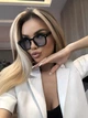 Сонцезахисні окуляри No Brand Resort блакитні з чорним - зображення 2