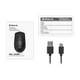 Мышка REAL-EL RM-460W Wireless/Bluetooth Black (EL123200048) - изображение 4