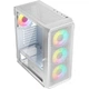Корпус Logic concept PORTOS MESH+GLASS ARGB fans 3x120mm WHITE (AM-PORTOS-20-0000000-0002) - изображение 4