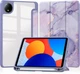 Чохол для планшета BeCover Soft Edge TPU для Xiaomi Redmi Pad SE 8.7" з кріпленням для стилуса Purple Marble (BC_712577) - зображення 4