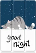 Чехол для планшета BeCover Smart Case для Xiaomi Pad 7/7 Pro 11.2" Good Night (BC_712806) - изображение 3