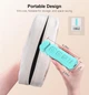 Настольная LED лампа для чтения аккумуляторная Gritin Book Light Blue 500 mAh до 80 ч работы (G1313) - изображение 7