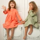Сукня для дівчаток Trendy tot 03-01529 кораловий 122 см (7 років) - изображение 6