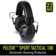 Активні стрілецькі навушники 3M Peltor Sport Tactical 100 Black - зображення 4