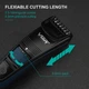 Акумуляторна машинка для стрижки VGR V-052 500mAh/LED indication/Black (10476) - зображення 5