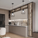 Чёрный подвес в стиле лофт "Modern Loft Light" (52-2019F-1 BK+BK) - изображение 5