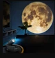 Лунный проектор - Светодиодный USB-ночник проекция планеты на аккумуляторе Moon проектор луны - изображение 2