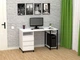 Стіл письмовий FlashNika Loft СКЛ-6 140 німфея альба - зображення 1