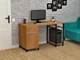 Стол письменный FlashNika Loft СКЛ-5 140 бук - изображение 1