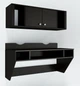 Навісний комп'ютерний стіл AirTable-II Kit Comfy-Home Венге - зображення 1